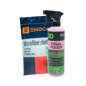 3D Final Touch + Ewocar Cloth Set 320GSM
