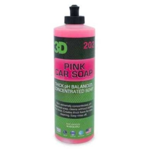 3D Pink Car Soap Shampoo - Automobilių plovimo šampūnas