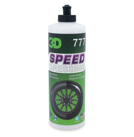 3D Speed Tire Shine - Padangų Juodintojas