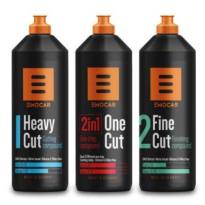 Ewocar 3-etapų poliravimo pastų rinkinys - 1L.