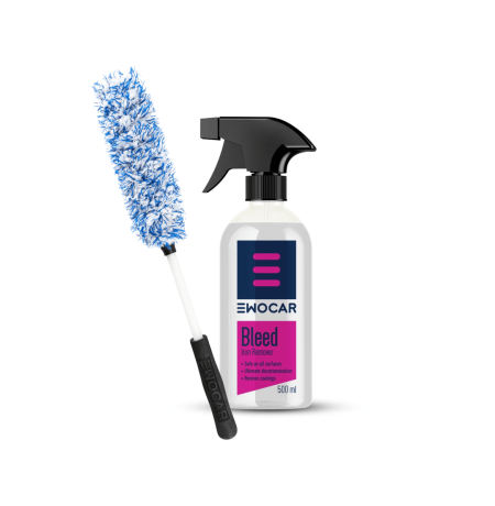 Ewocar Bleed + Microfiber Wheel Brush rinkinys