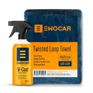 EWOCAR W-Coat - Automobilio išorės priežiūros rinkinys