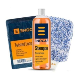 Neutral Foam šampūnas + Wash Mitt + Twisted Loop Towel