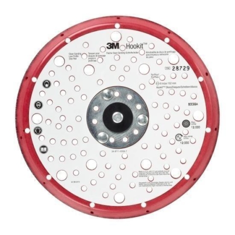Padas Multihole pneumatinei šlifavimo mašinėlei 150mm 5/16 stand.