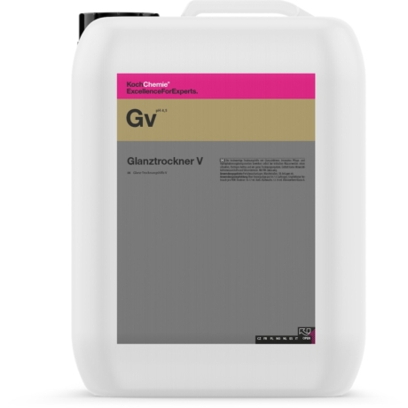 Vaškas džioviklis 20l GV ph4.5 Glanztrockner V Koch Chemie