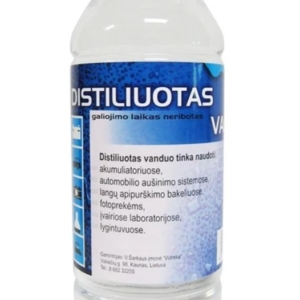 Distiliuotas vanduo 1 l 1x11