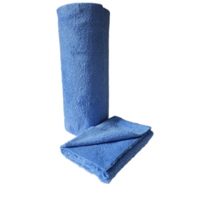 Mikropluošto šluostė, rulonas 20 vnt (mikrofibra) 35×35 cm 230 g/m2 mėlina