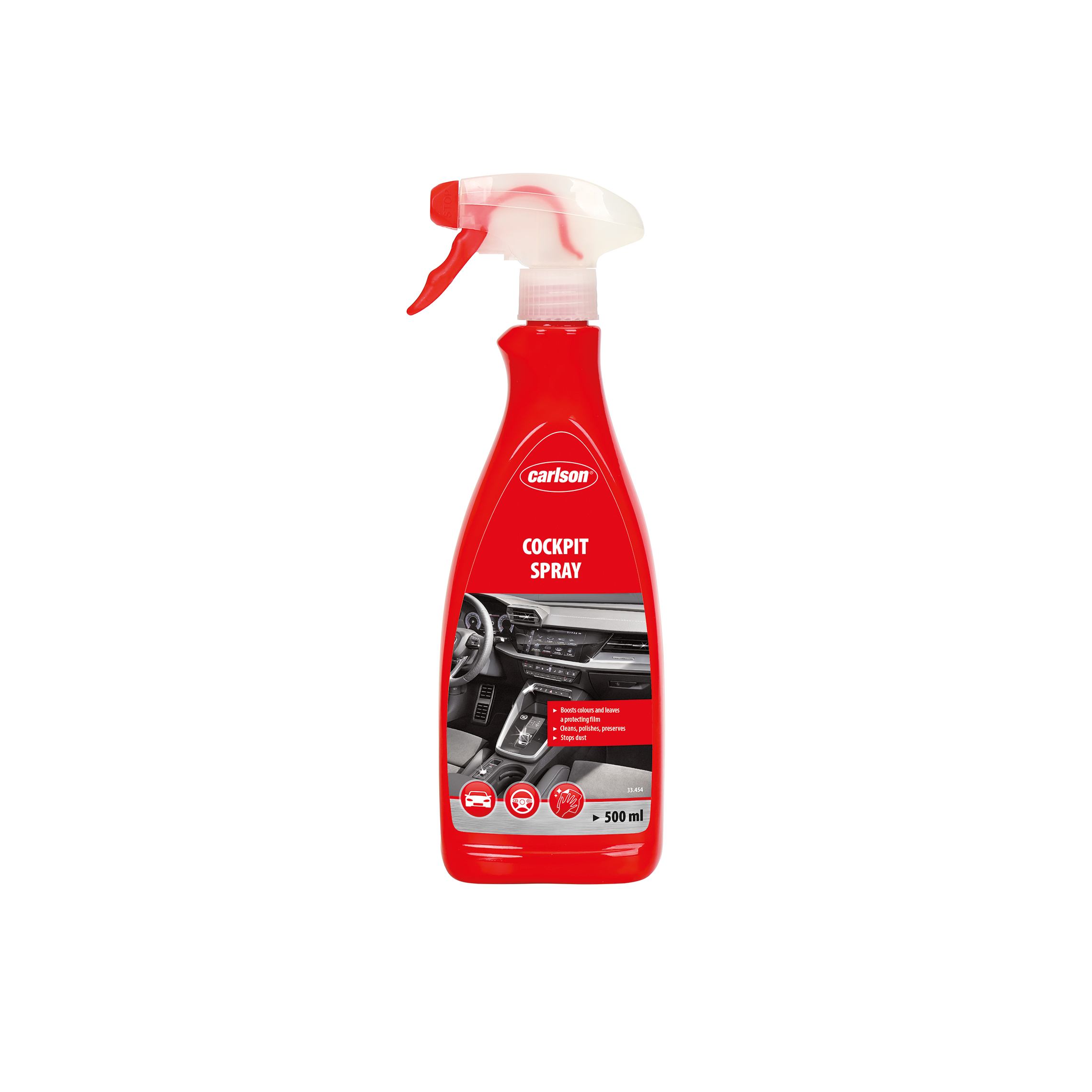 Plastiko valiklis polirolis 500 ml