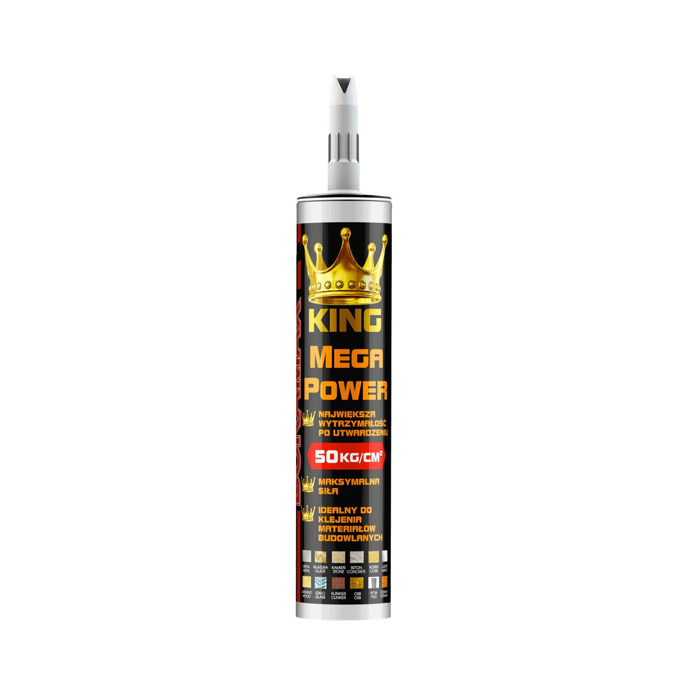 Polimeriniai klijai KING MEGA POWER 290 ml BORAMAX