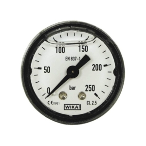 Manometras R+M 250bar 1/8"